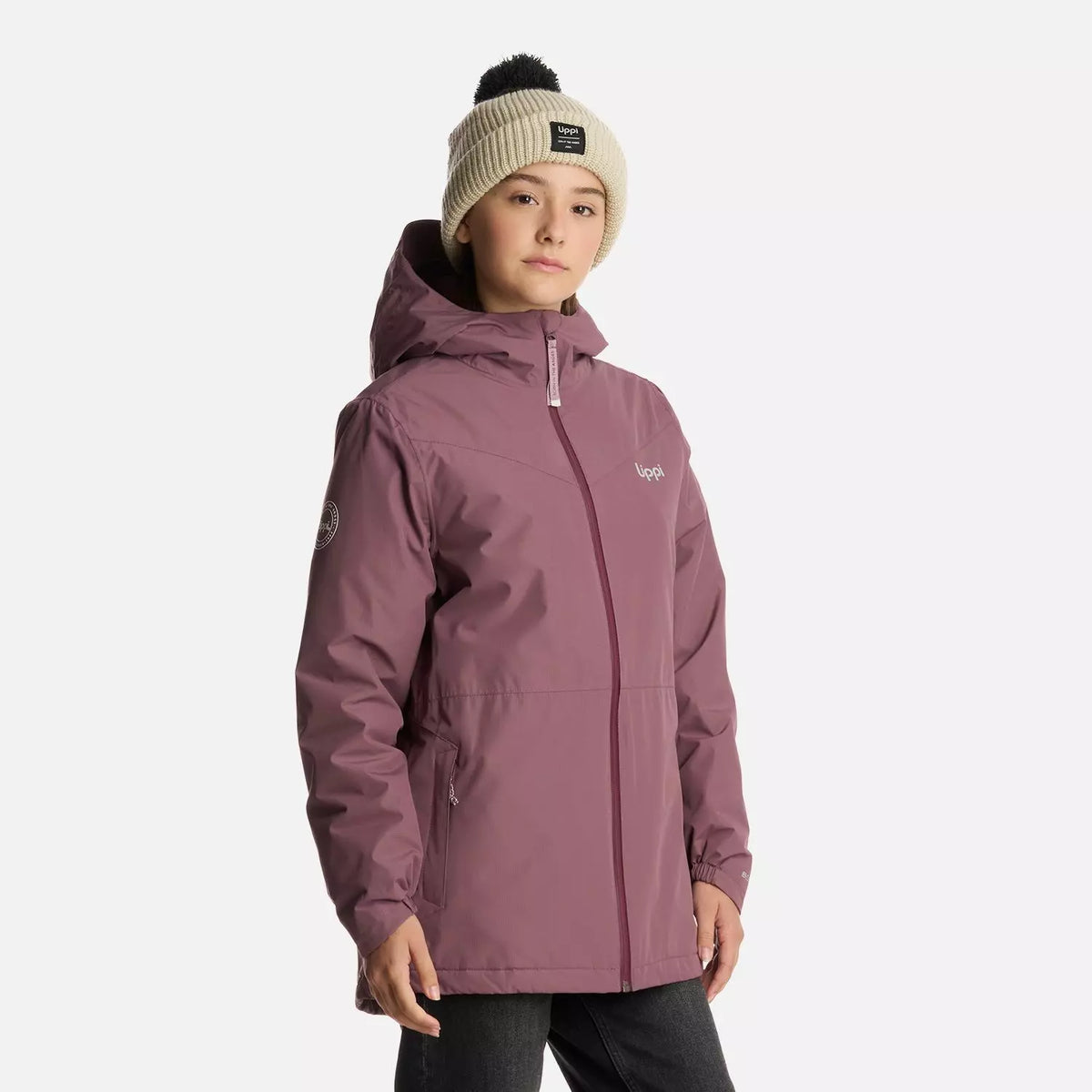 Parka Teen Girl Cold Place B-Dry Hoody Lippi Violeta