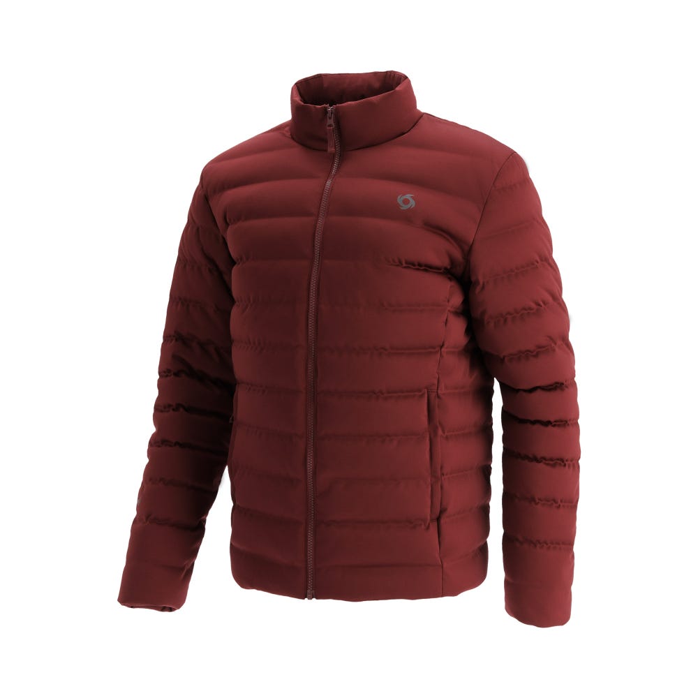 Chaqueta Pluma Amorak Doite Burdeo