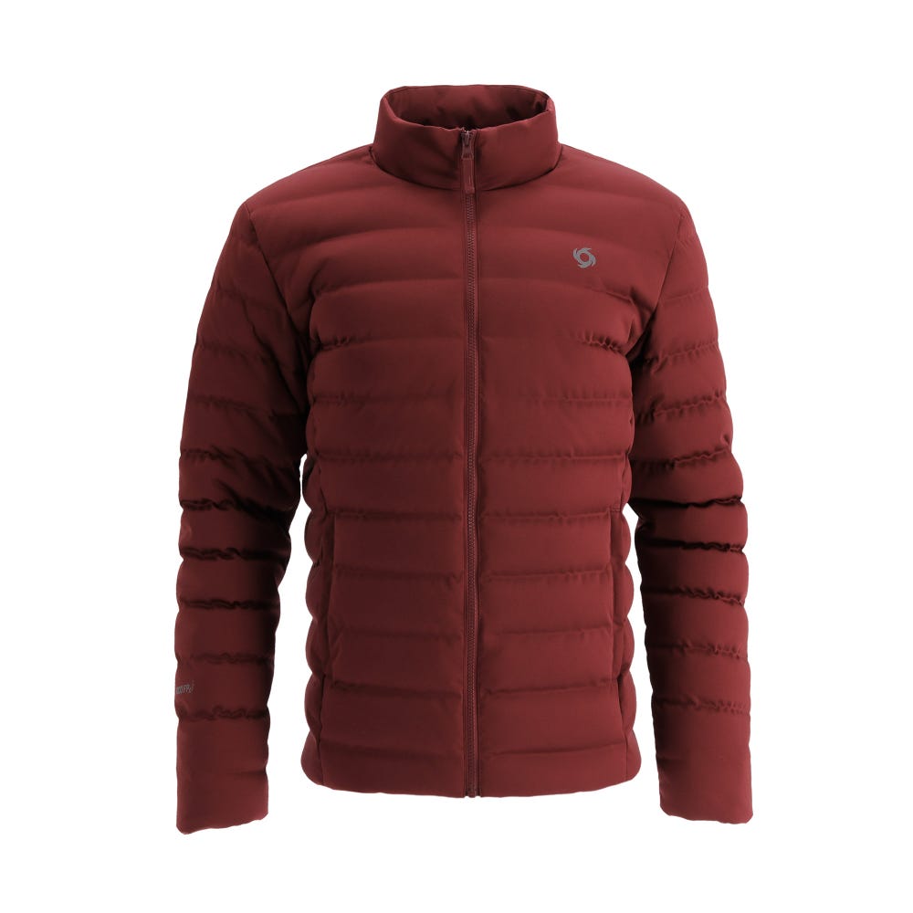 Chaqueta Pluma Amorak Doite Burdeo