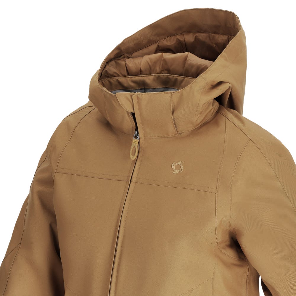 Parka Termica Impermeable Doite Cafe