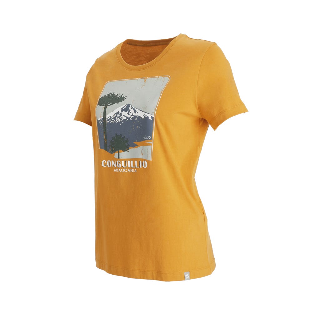 Polera Doite Conguillio Mostaza