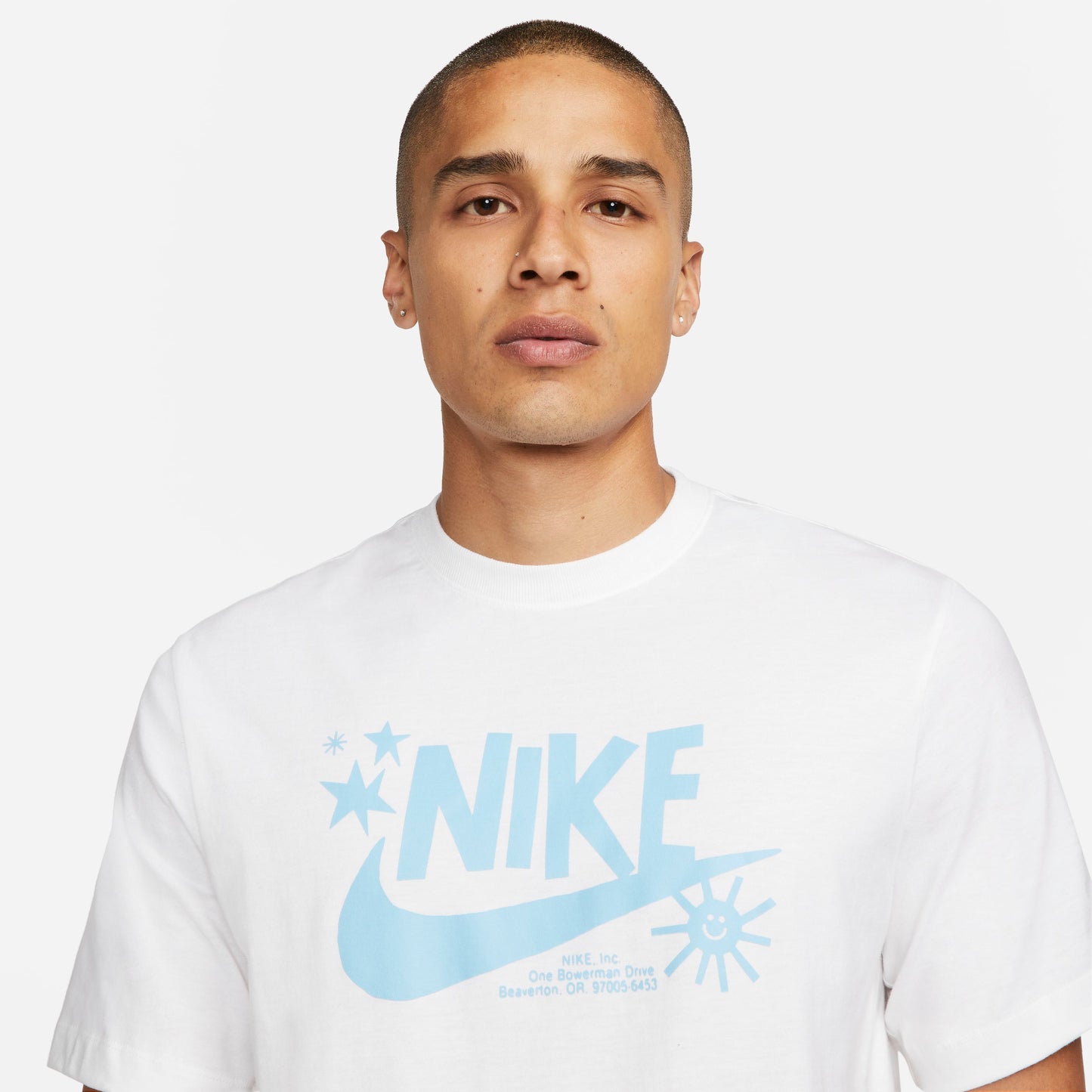 Polera Nike Sportswear clásico Blanco