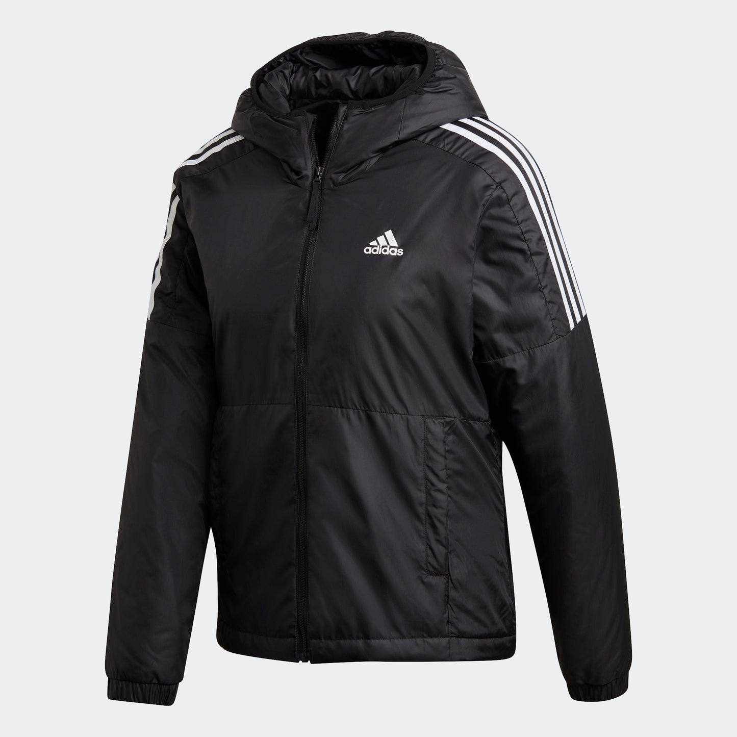 Chaqueta Adidas Essentials con Capucha Negro