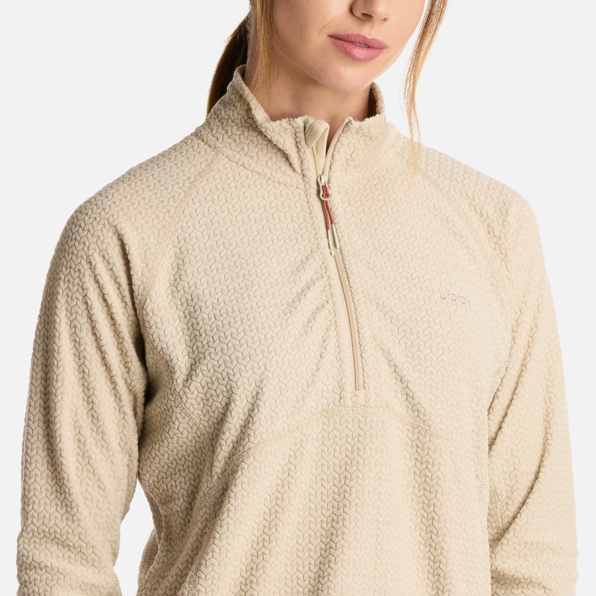 Poleron Jacaranda Nano-F 14 Zip Lippi Beige