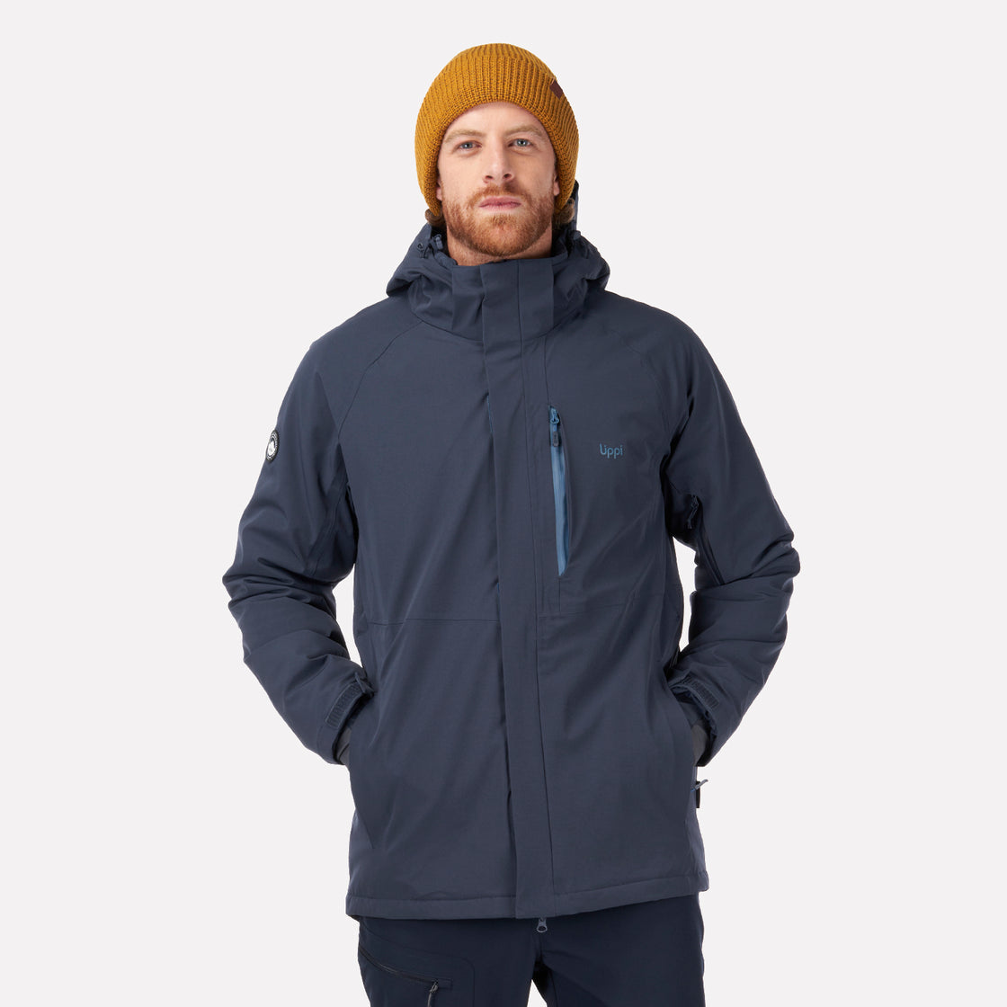 Chaqueta Lippi Andes B-Dry Hoody Jacket Azul