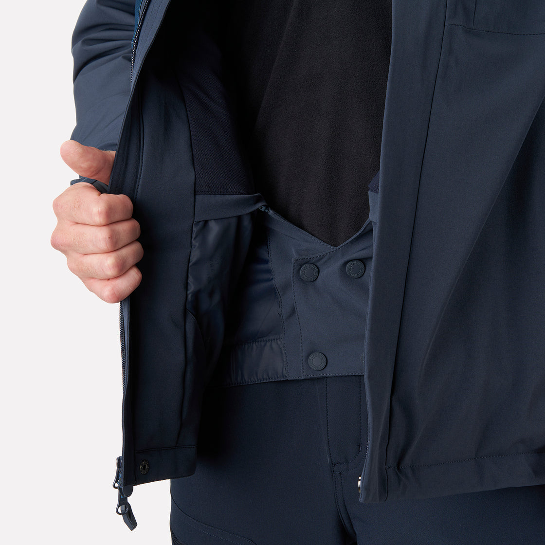 Chaqueta Lippi Andes B-Dry Hoody Jacket Azul