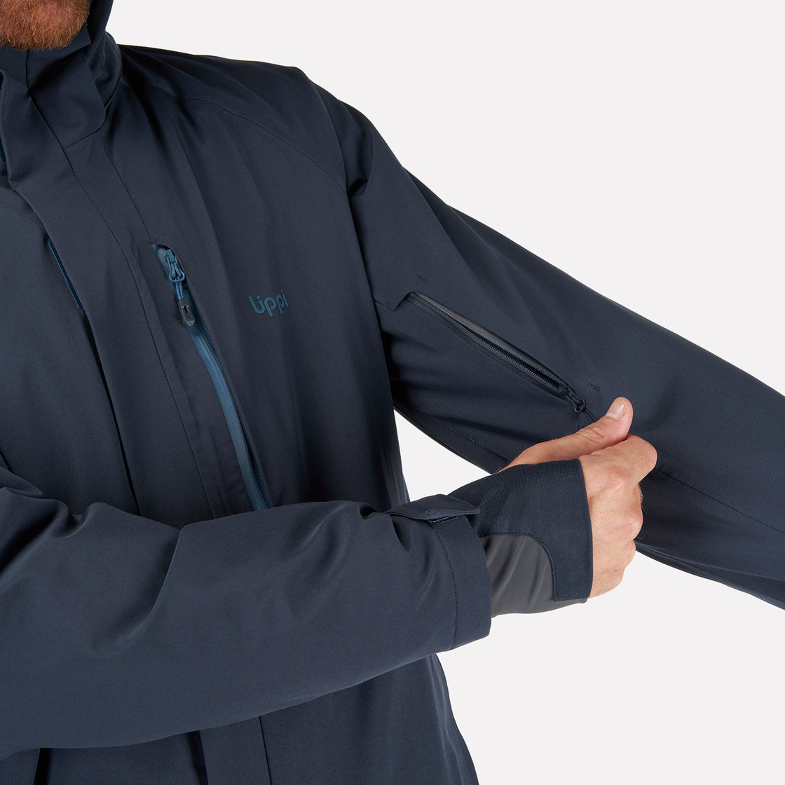 Chaqueta Lippi Andes B-Dry Hoody Jacket Azul