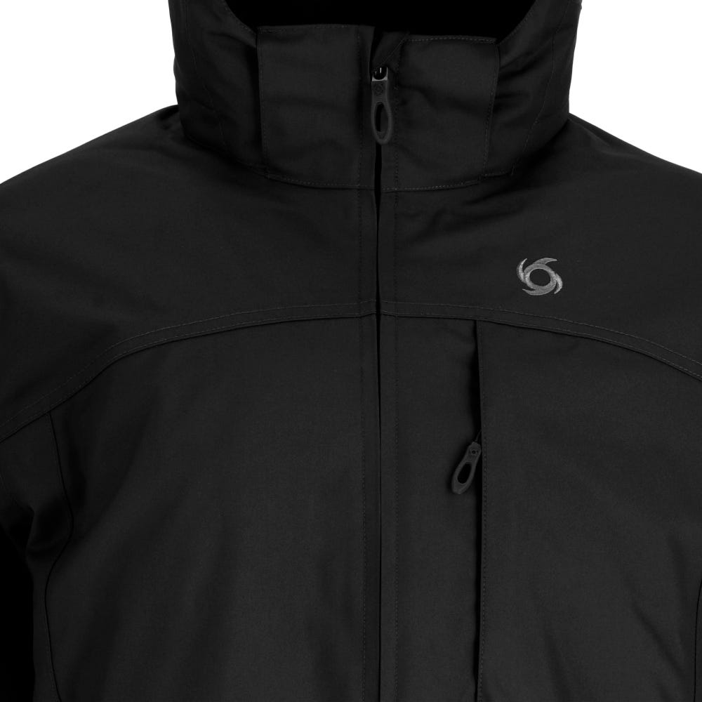 Parka Térmica Impermeable Vertex Termica Doite Negro