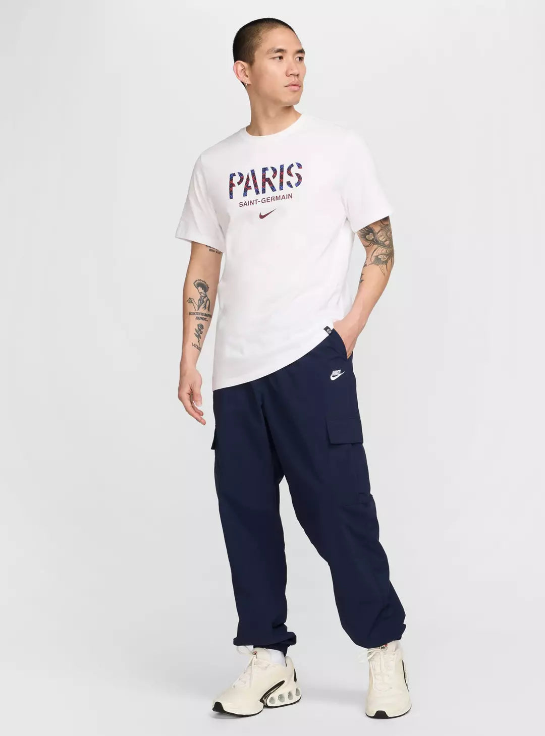 Pantalon Buzo Club Cargo Tejido Woven Nike Azul
