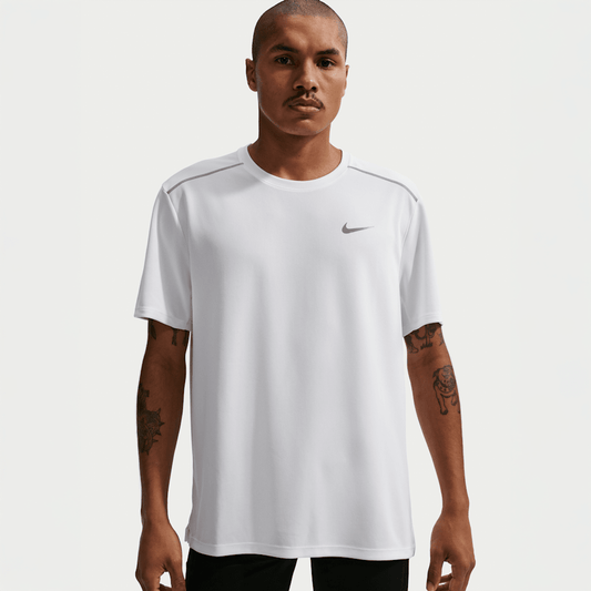 Polera Miler Nike Blanco