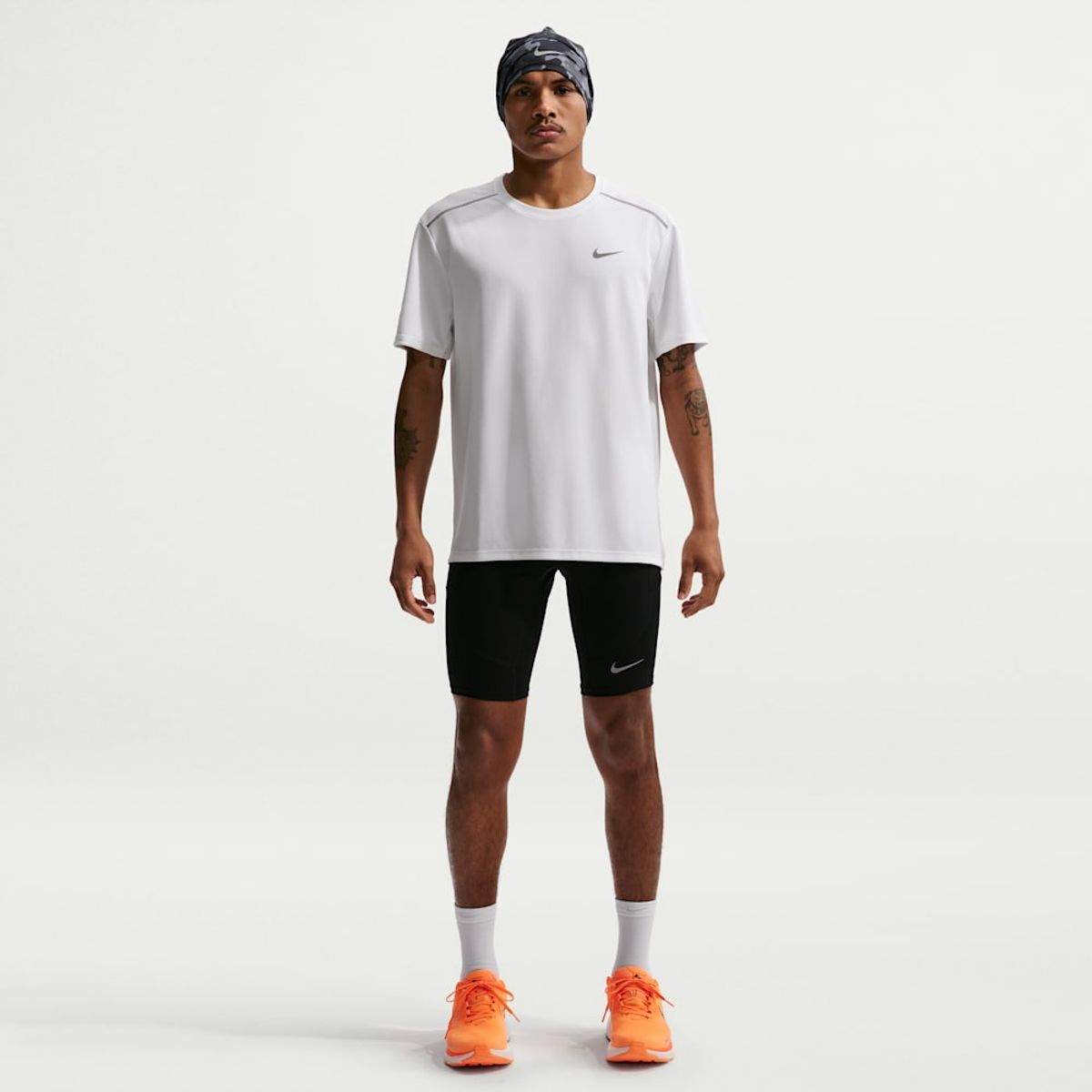Polera Miler Nike Blanco