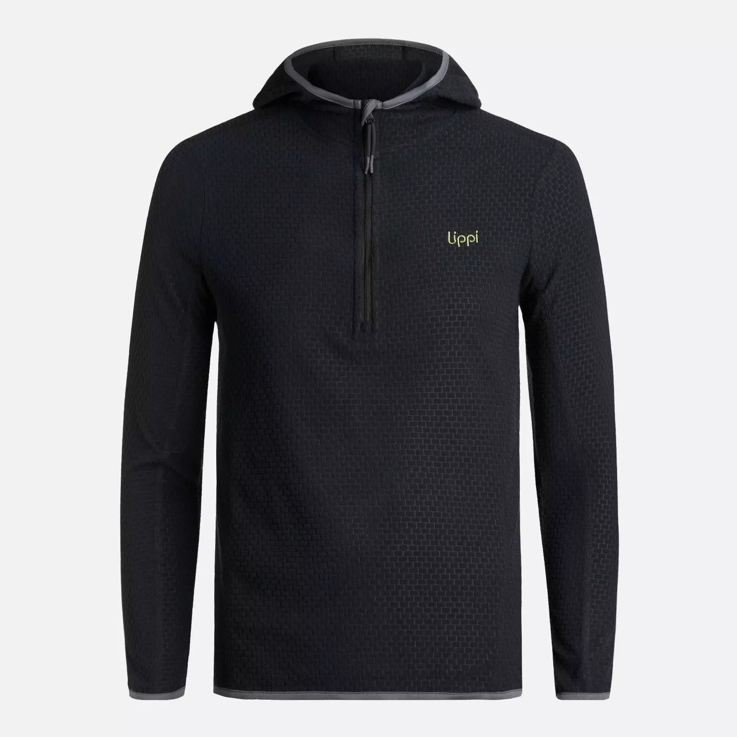 Poleron Teen Boy Mild Nano-F 14 Zip Hoody Lippi Negro
