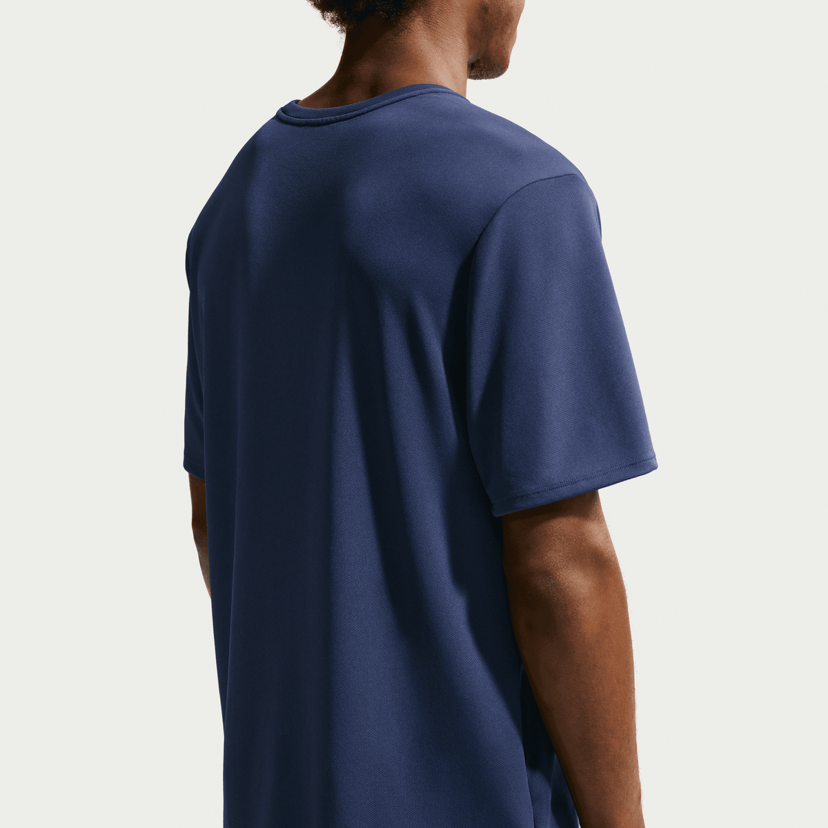 Polera Miler Nike Azul