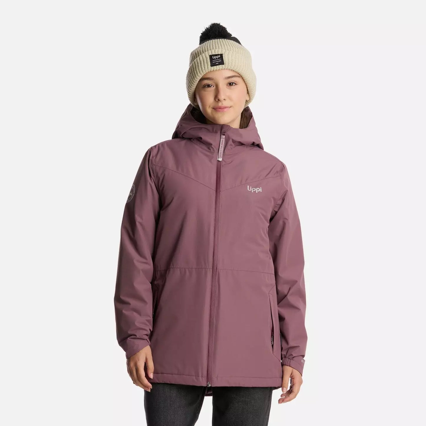 Parka Teen Girl Cold Place B-Dry Hoody Lippi Violeta