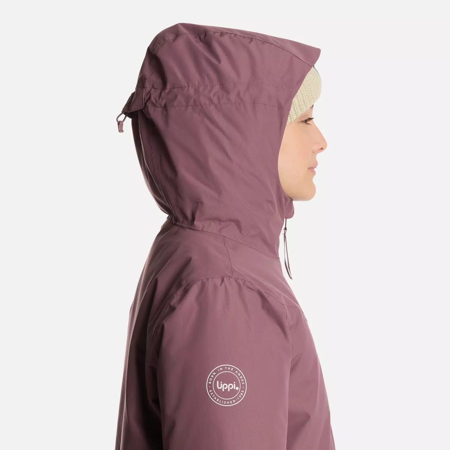 Parka Teen Girl Cold Place B-Dry Hoody Lippi Violeta