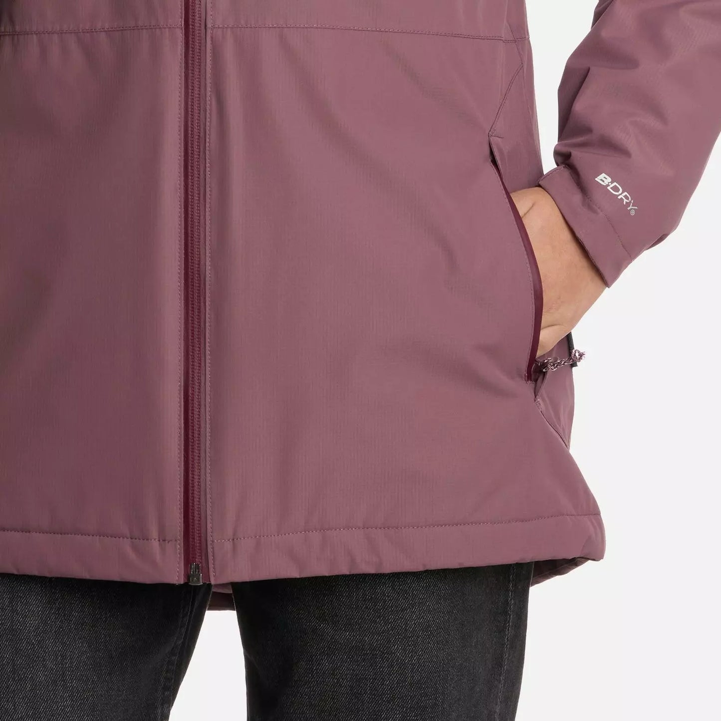 Parka Teen Girl Cold Place B-Dry Hoody Lippi Violeta