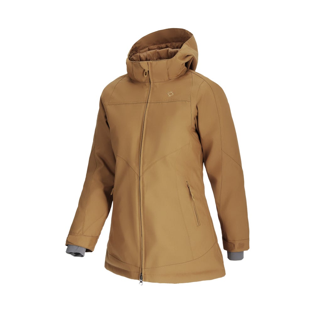 Parka Termica Vertex Doite Café Claro