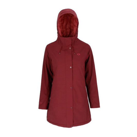 Chaqueta Cira Doite Burdeo