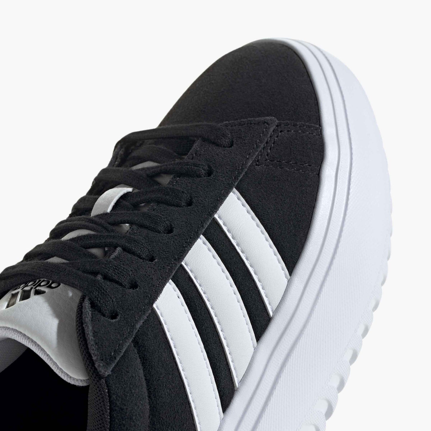 Zapatillas Adidas Grand Court Platforma Negro