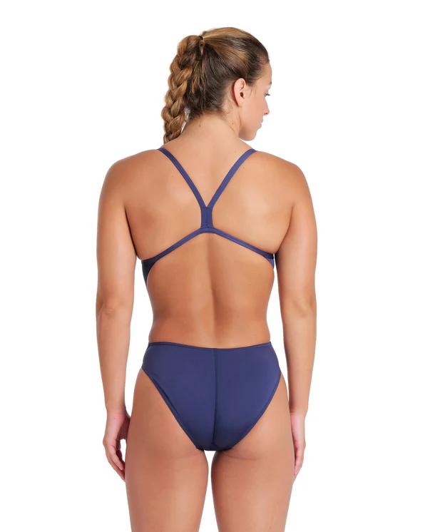 Traje De Baño Arena Team Swimsuit Challenge Solid NA Azul