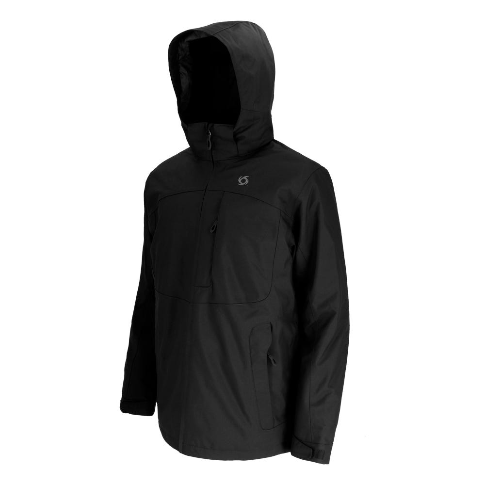 Parka Térmica Impermeable Vertex Termica Doite Negro