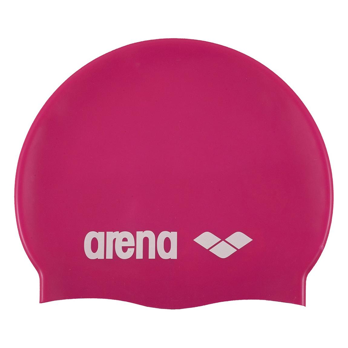 Gorro de Natación Classic Silicone Arena  Rosado