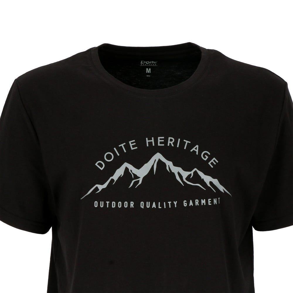 Polera Doite Mountain Negro