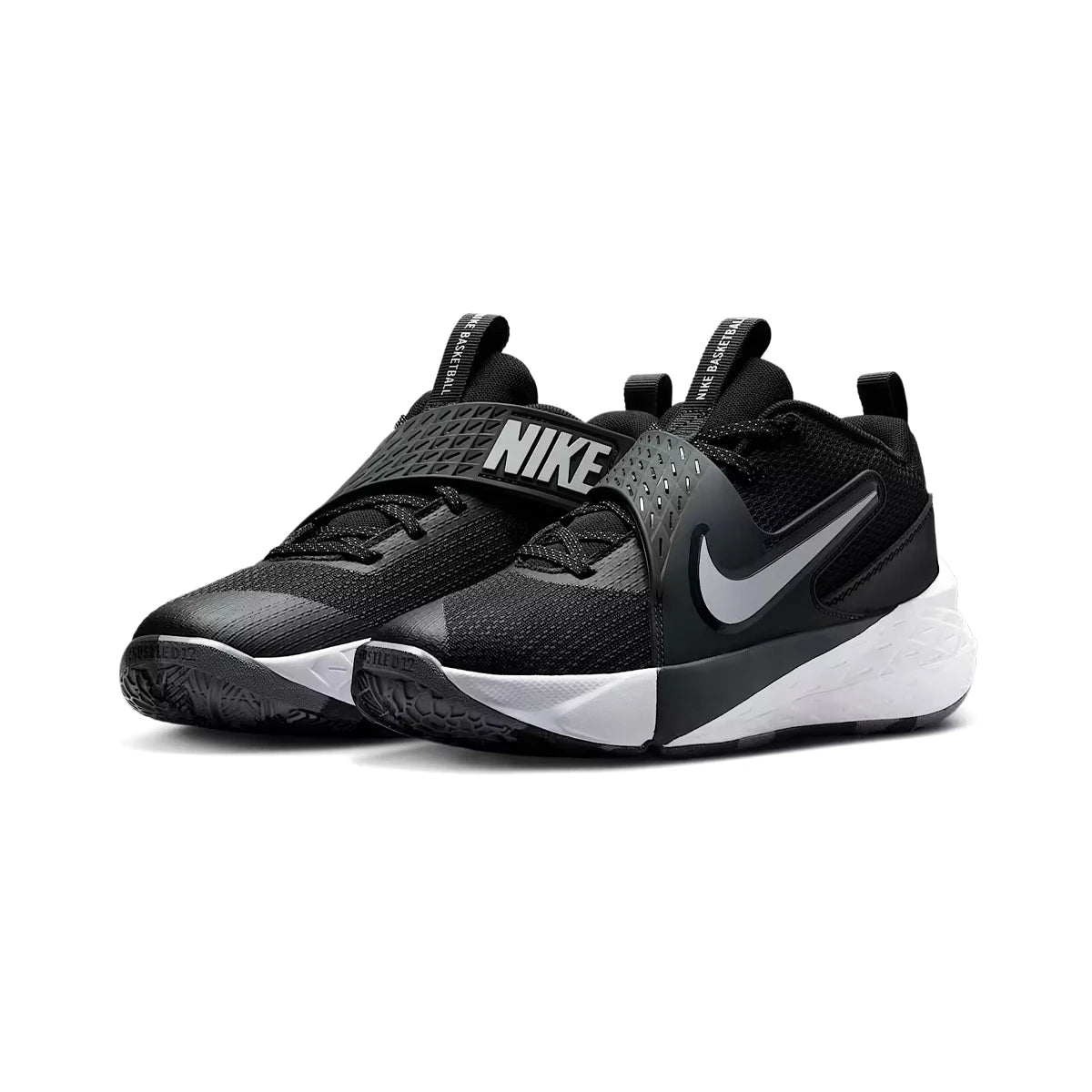 Zapatillas Team Hustle D 12  Nike Negro