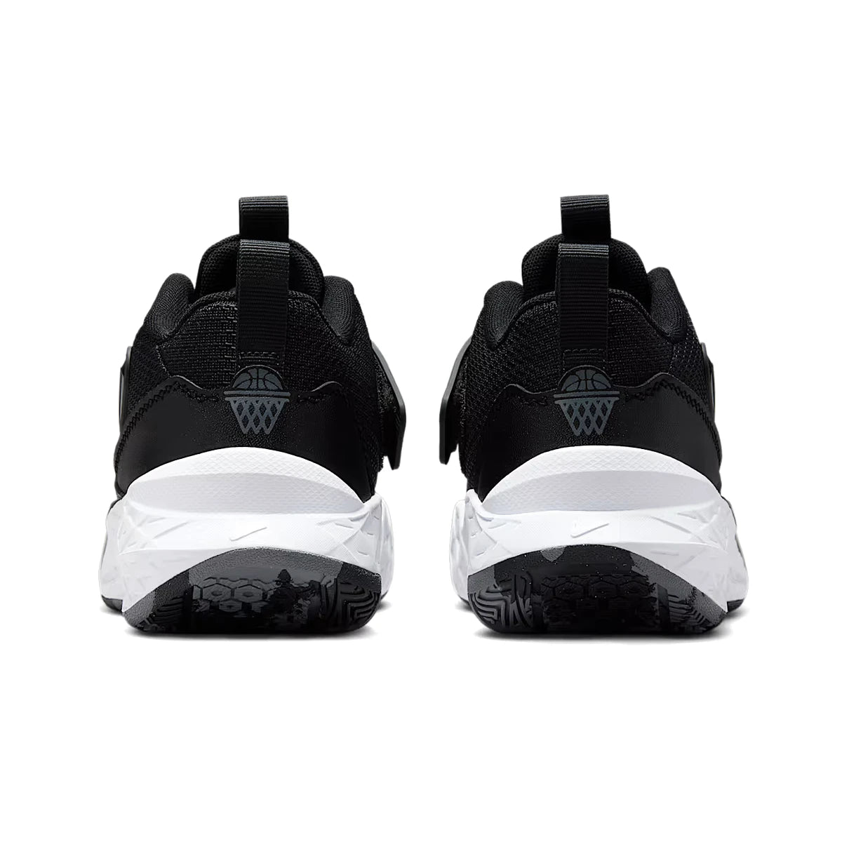 Zapatillas Team Hustle D 12  Nike Negro