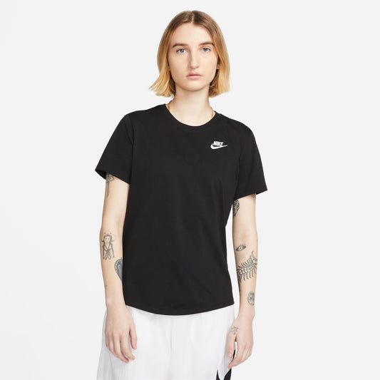 Polera Sportswear Club Nike Negro
