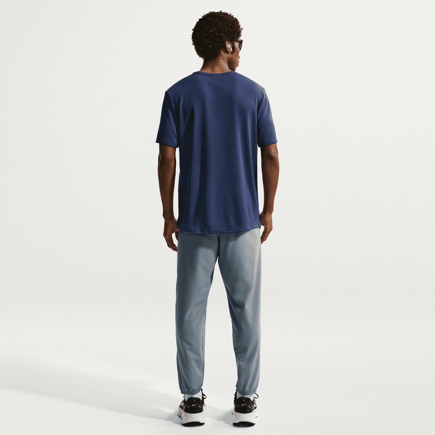 Polera Miler Nike Azul