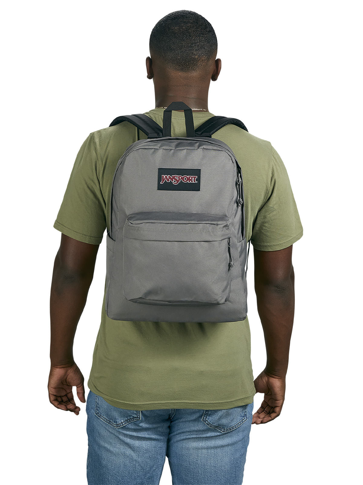 Mochila Superbreak Plus Jansport Gris – Tienda Donem