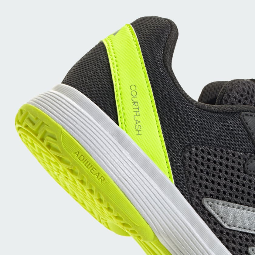 Zapatillas  Adidas Courtflash Negro para niños (unisex)
