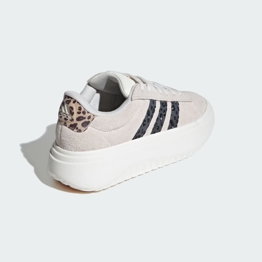 Zapatillas Adidas Grand Court Platforma Beige