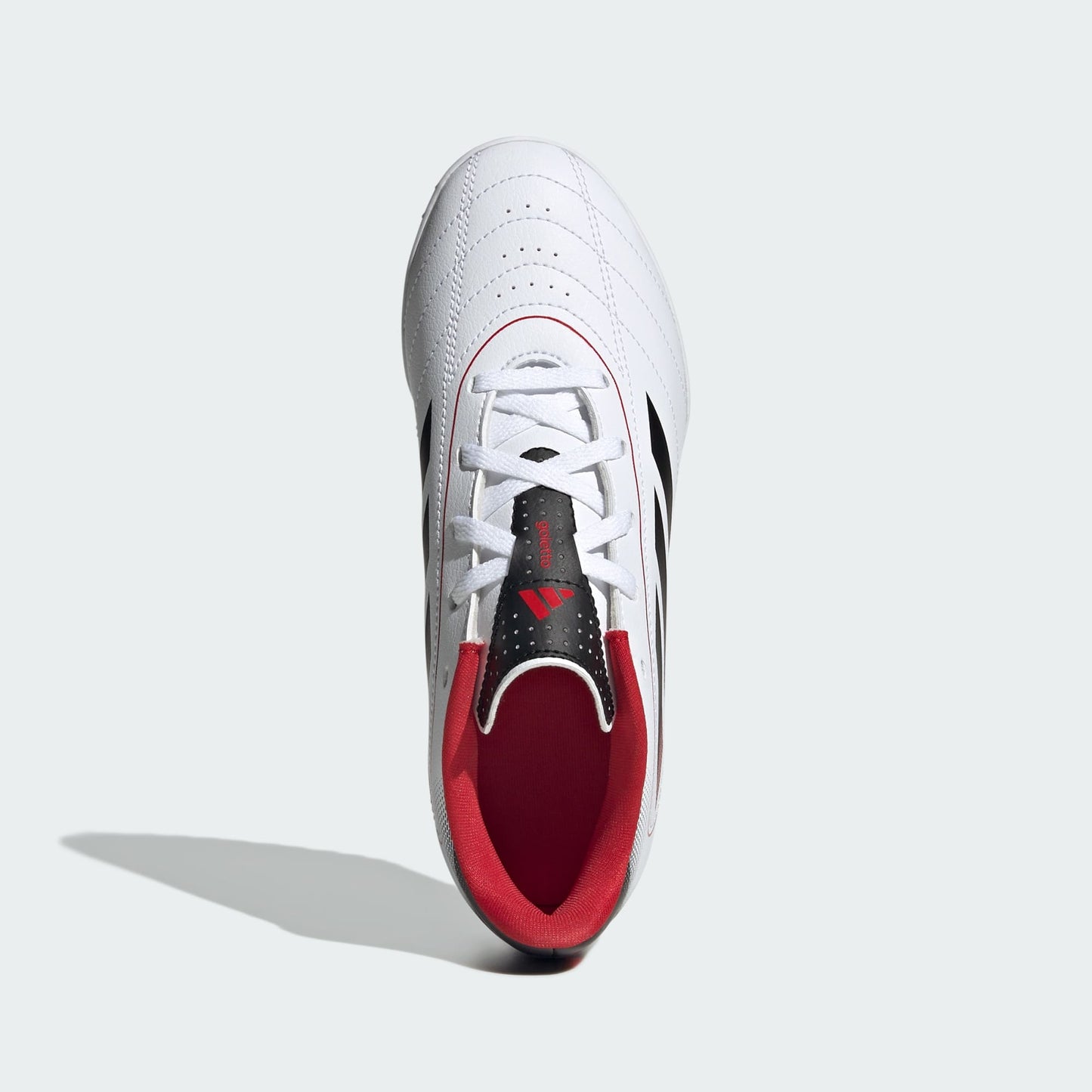 Zapatos de Fúbol Goletto IX Césped Artificial Niños Adidas Blanco