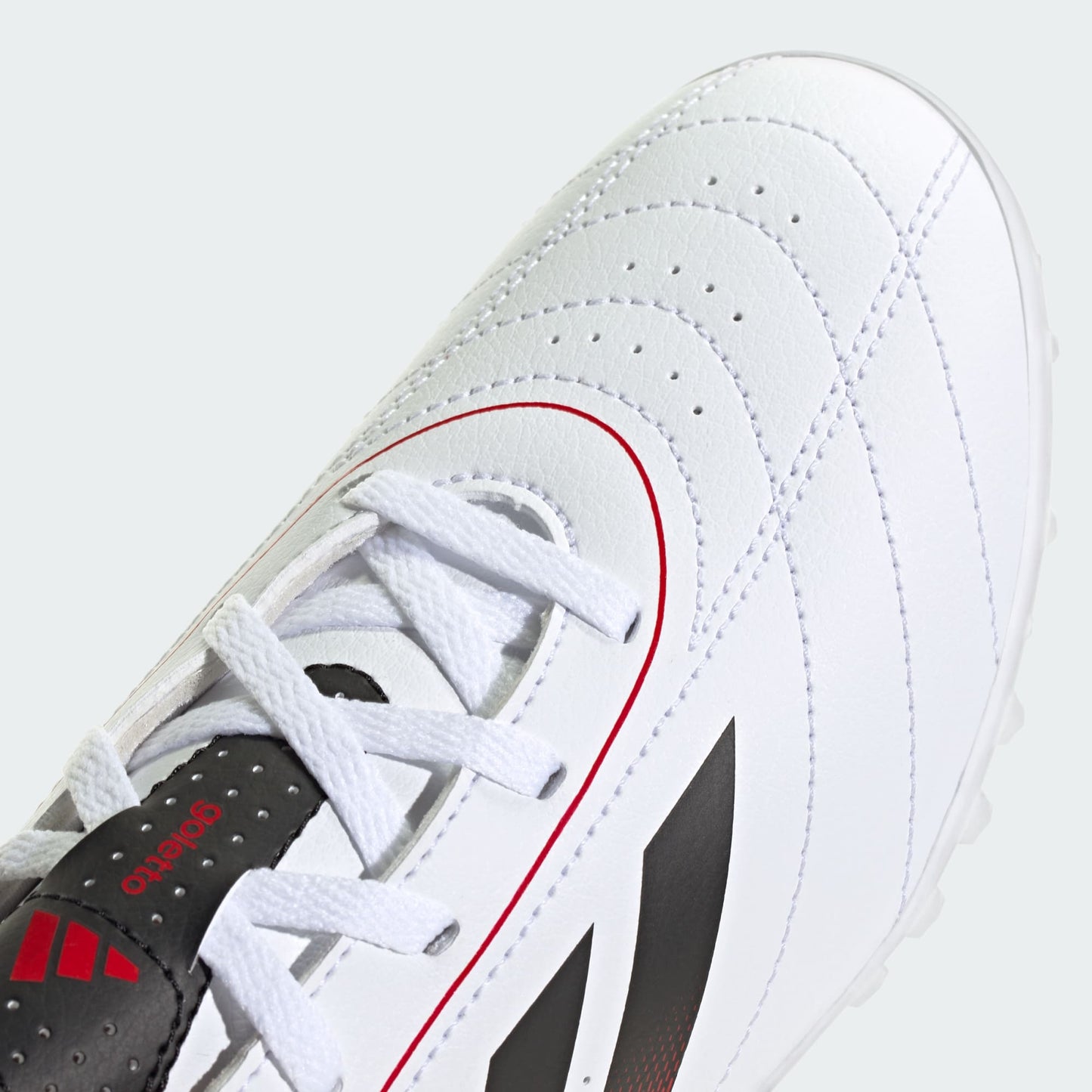 Zapatos de Fúbol Goletto IX Césped Artificial Niños Adidas Blanco