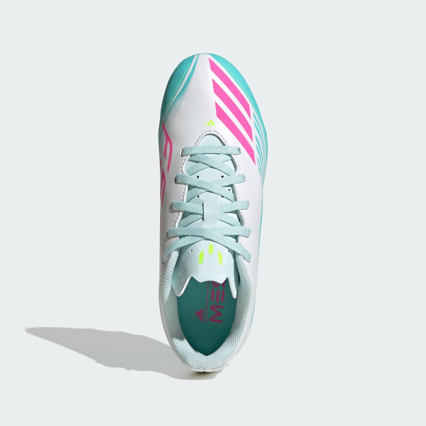 Zapatillas Futbol F50 Messi Club Adidas Turqueza