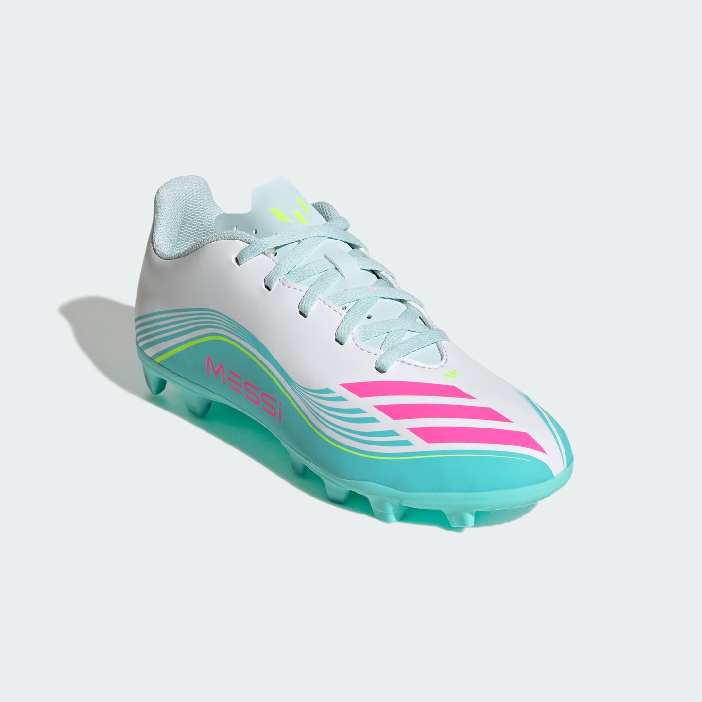 Zapatillas Futbol F50 Messi Club Adidas Turqueza