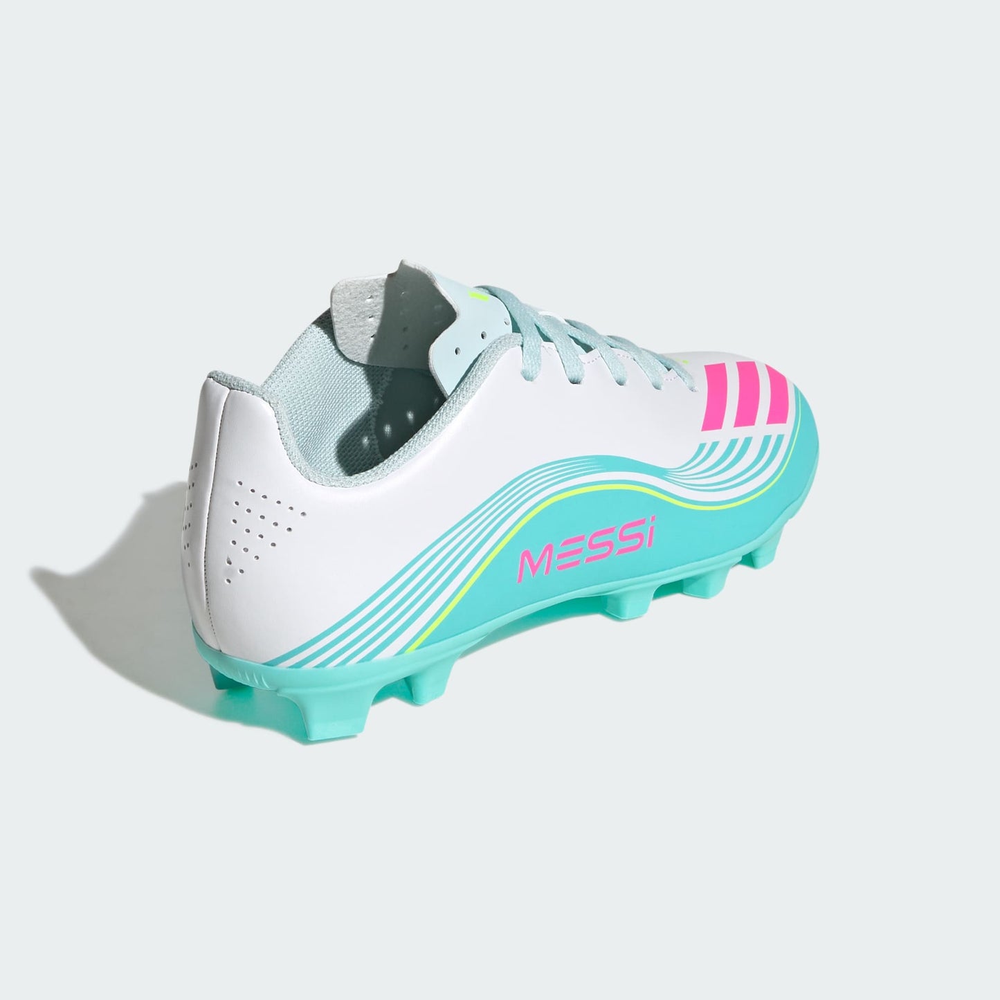 Zapatillas Futbol F50 Messi Club Adidas Turqueza