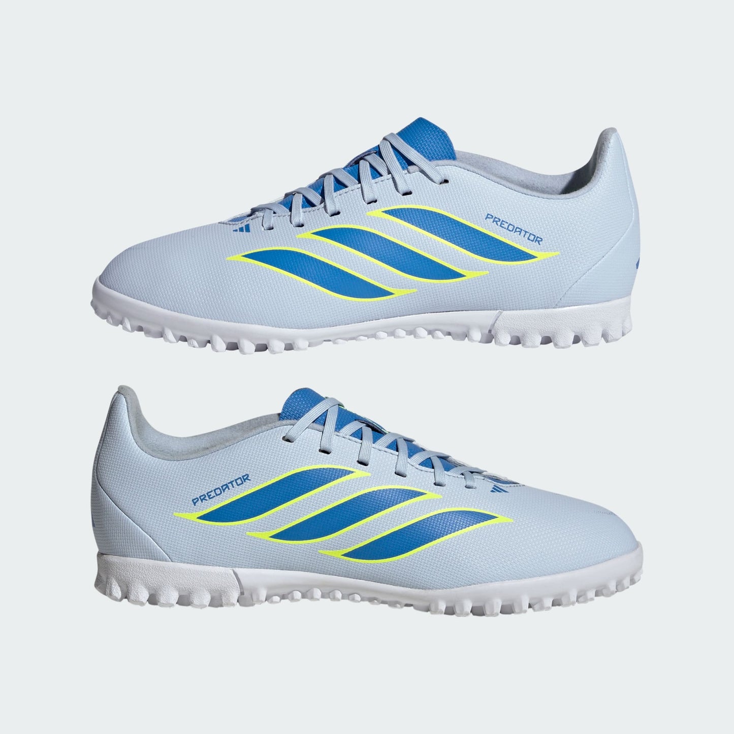 Zapatillas Baby Futbol Predator Club Adidas Celeste
