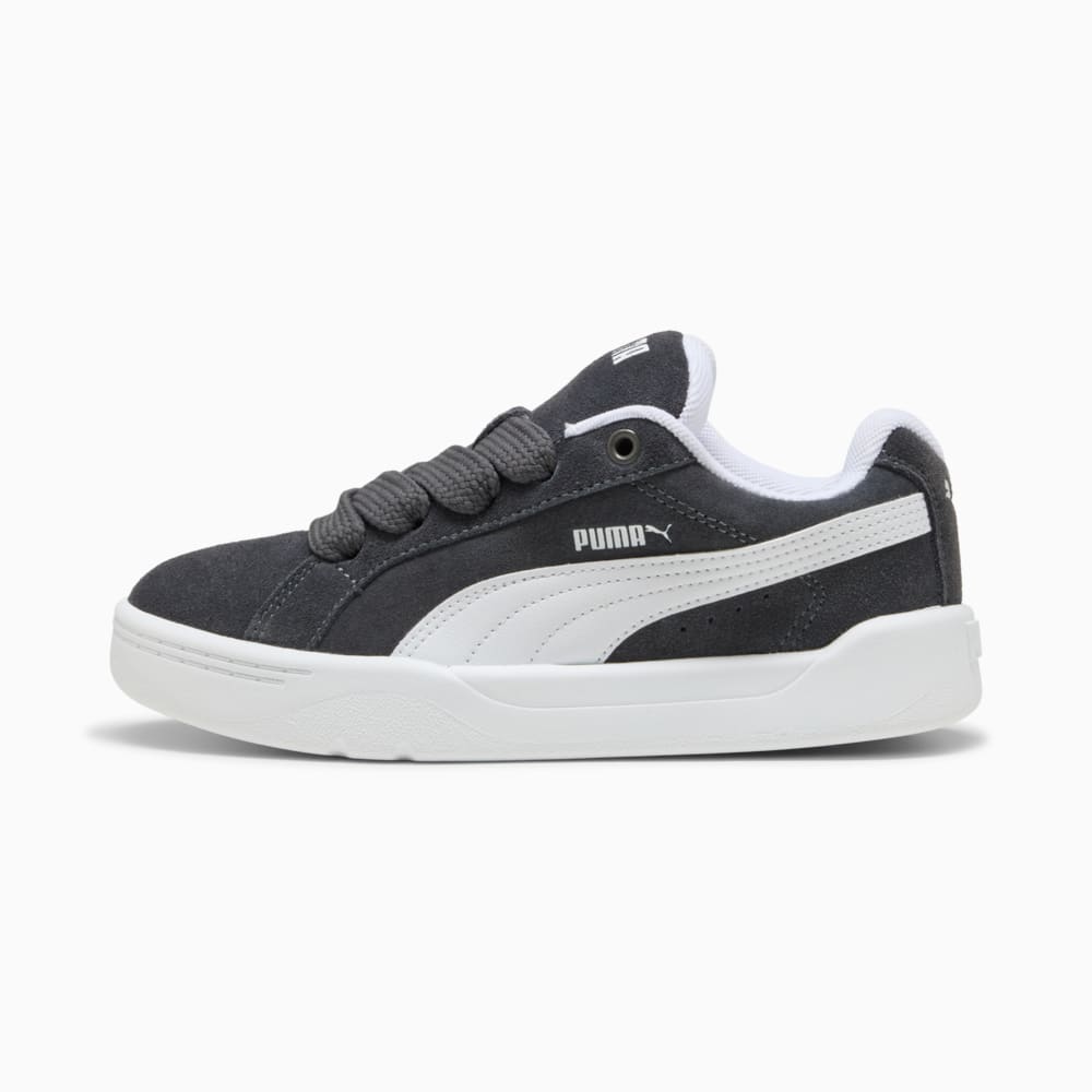 Zapatillas Puma Park Lifestyle Easy Gamuza juvenil Gris