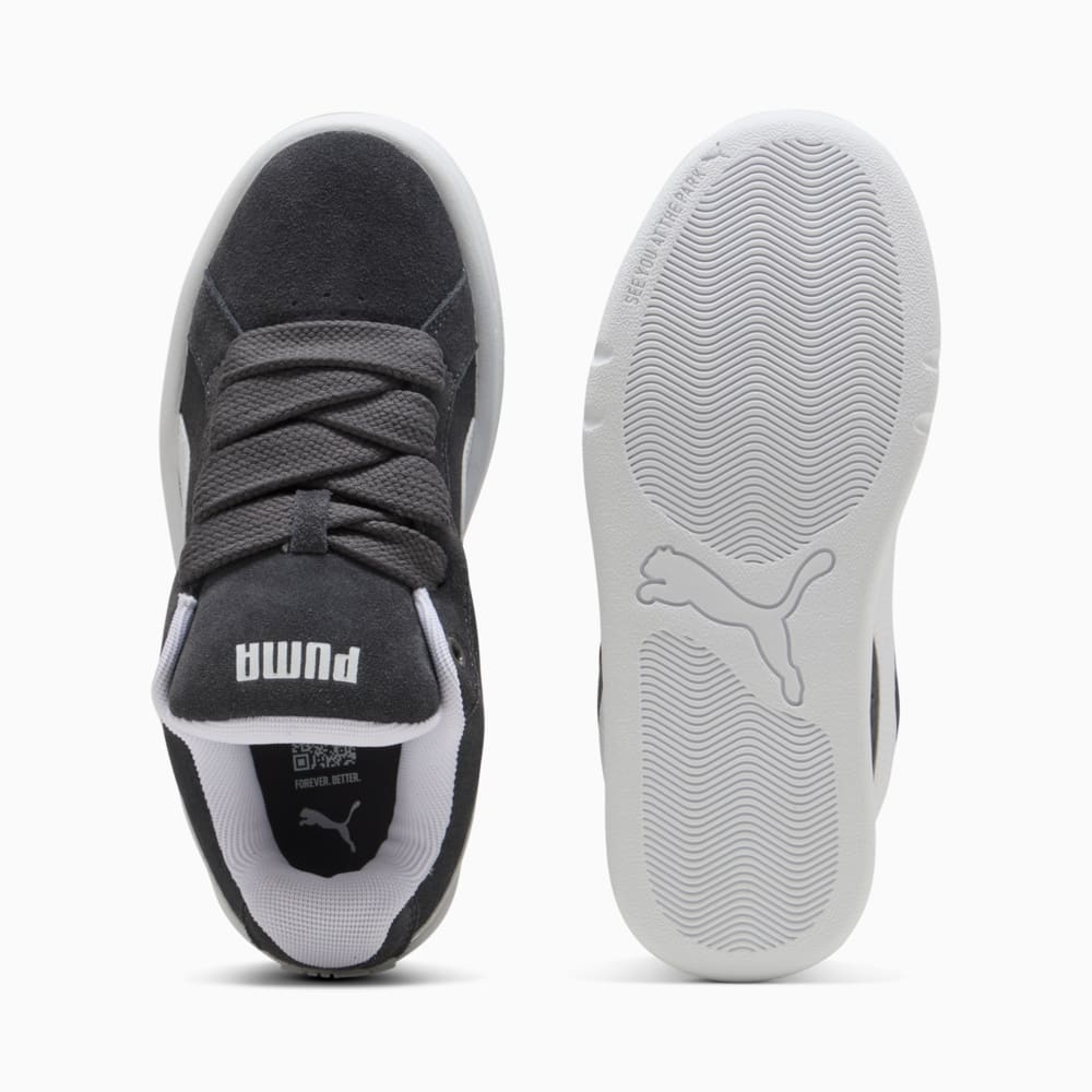 Zapatillas Puma Park Lifestyle Easy Gamuza juvenil Gris