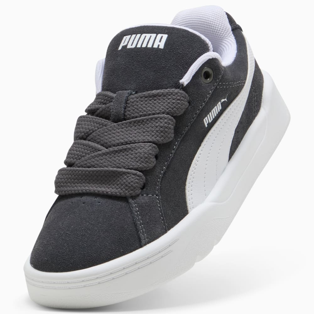Zapatillas Puma Park Lifestyle Easy Gamuza juvenil Gris